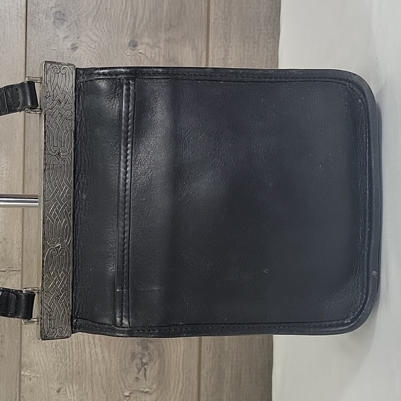 Brighton Black Leather Small Crossbody Shoulder Bag - Picture 5 of 13